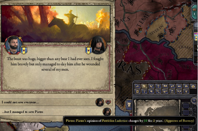 Ludovico Saves Pietro during hunt.PNG